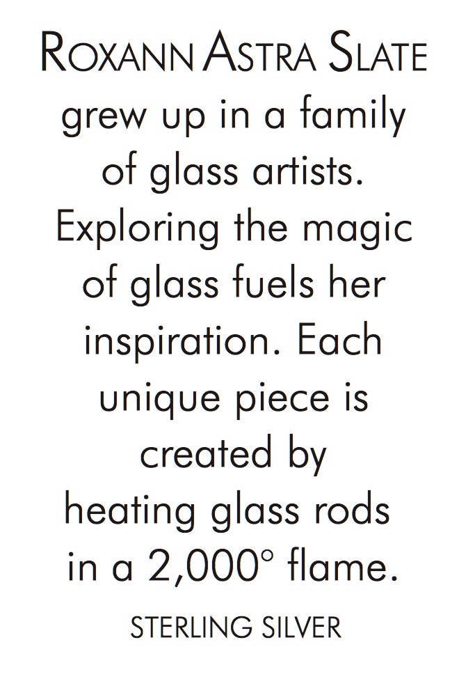 Glass Rooster Pendant Necklace on Leather