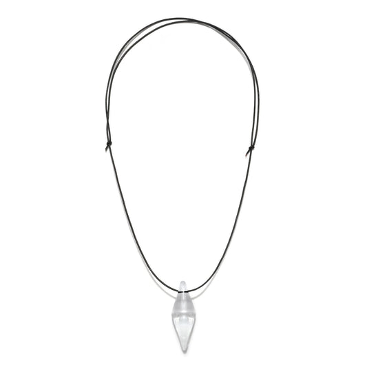 Glass Pendulum Pendant Necklace
