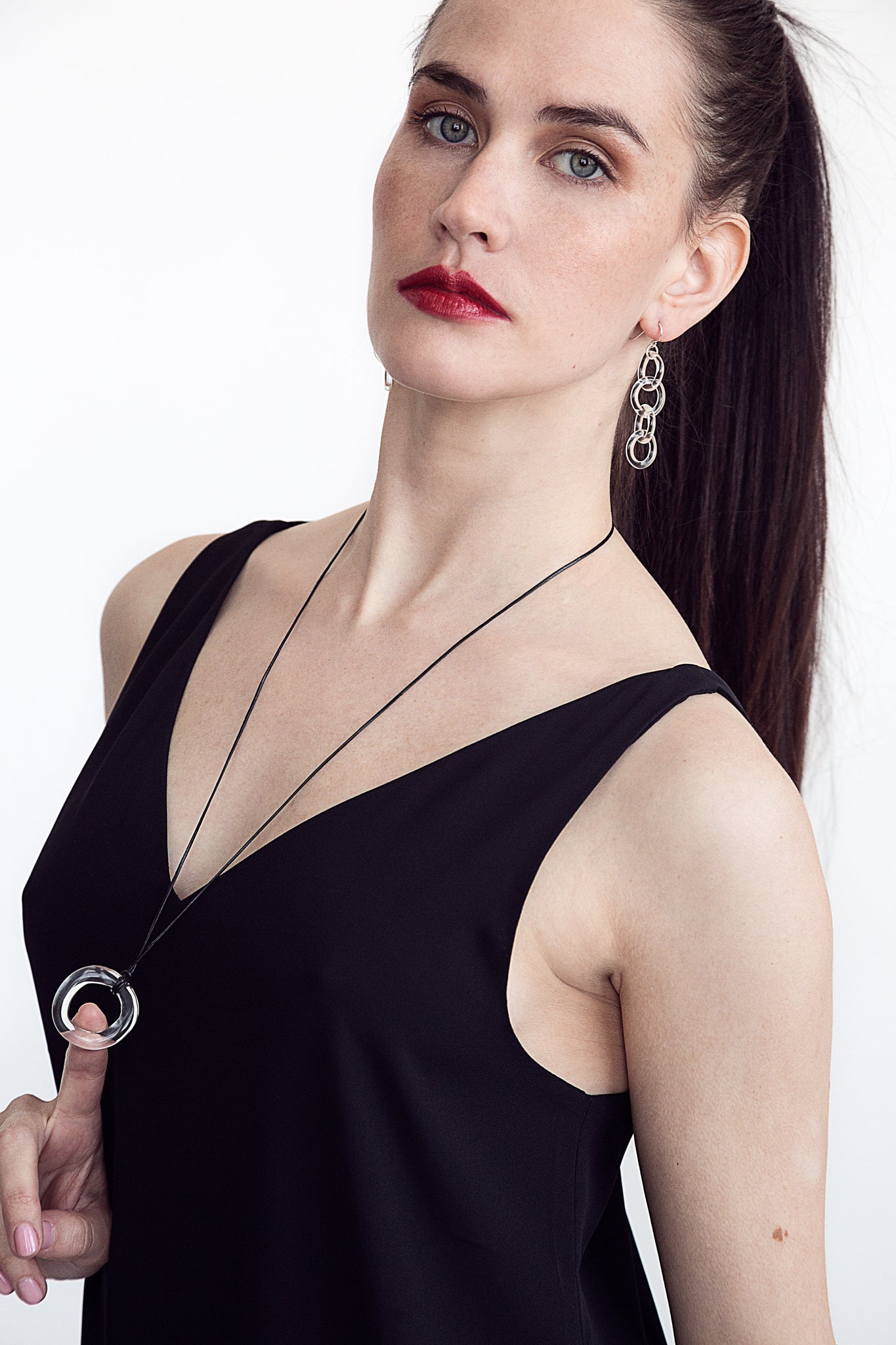 Circle Pendant Necklace