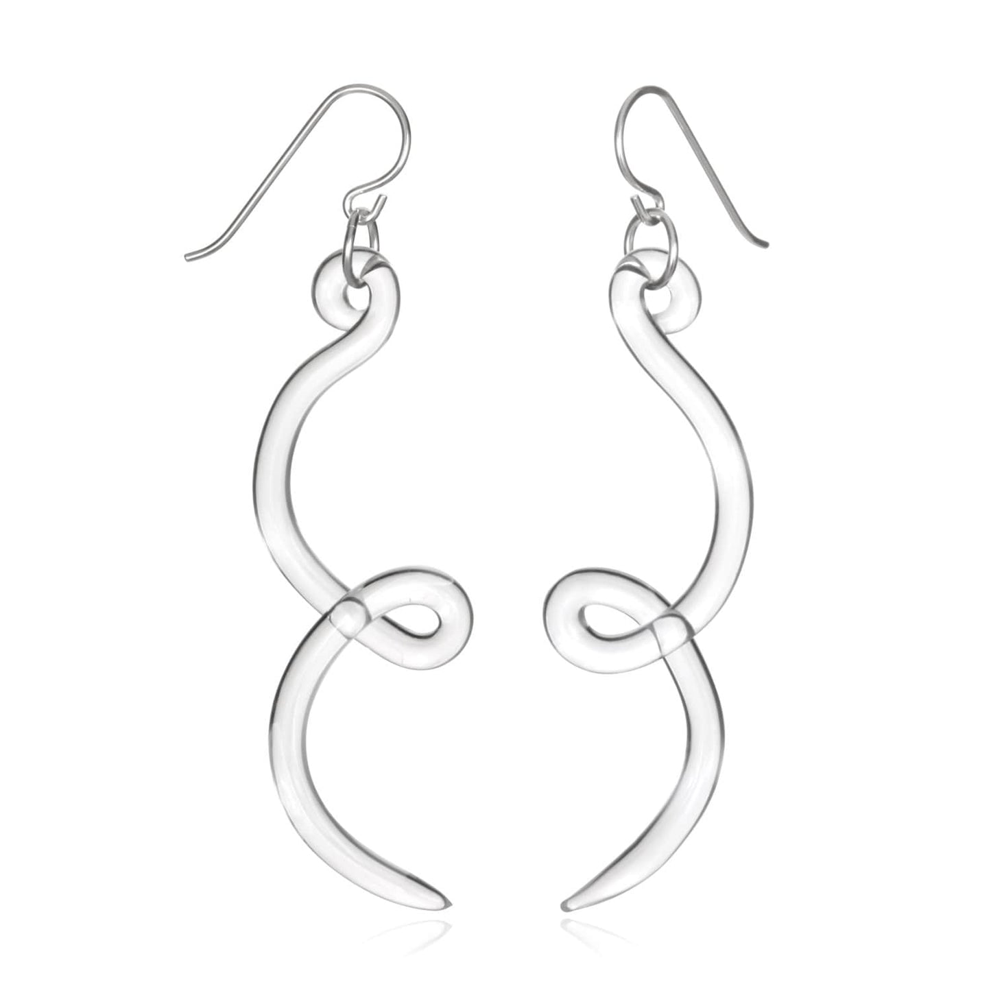 Cursive Curve Earrings